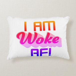 Coussins Décoratifs Je suis Woke AF !