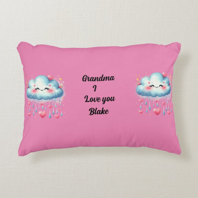 Coussins Décoratifs Je t'aime (Devant)