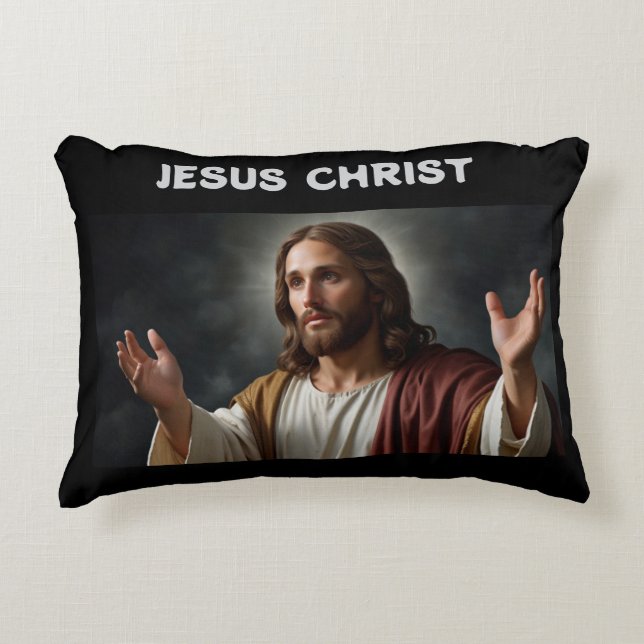 COUSSINS DÉCORATIFS JESUS CHRIST (Devant)