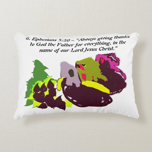 Coussins Décoratifs Jésus merci (Devant)