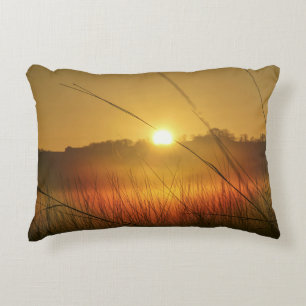 Coussins Décoratifs Jeter des oreillers avec l'image du coucher de sol