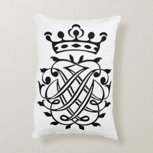 Coussins Décoratifs Johann Sebastian Bach Crest Monogramme Insignia