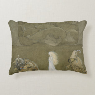 Coussins Décoratifs John Bauer - La princesse et les trolls