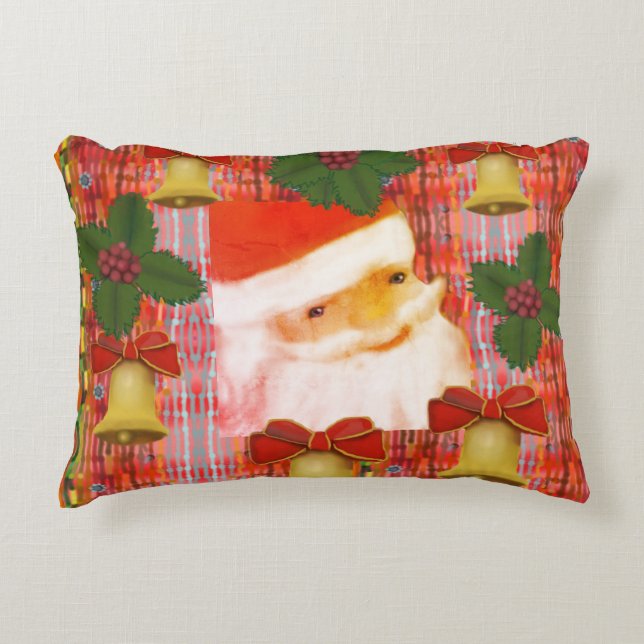 Coussins Décoratifs Joie de Noël (Devant)