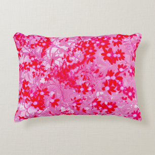 Coussins Décoratifs Jolies Fleurs Rouges
