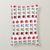 COUSSINS DÉCORATIFS JOLIS PETITS GARS OREILLER POUR NOËL (Devant(Vertical))