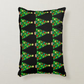 COUSSINS DÉCORATIFS *JOLIS SAPINS DE NOËL** AVEC DOS VERT (Devant(Vertical))