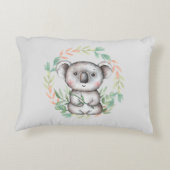 Coussins Décoratifs Joyeuse couronne de feuille d'ours Koala (Dos)