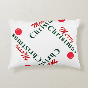 Coussins Décoratifs Joyeux Noël et l'ornement de pendaison