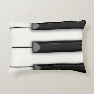 Coussins Décoratifs Jumbo Piano Keys Détail de la musique