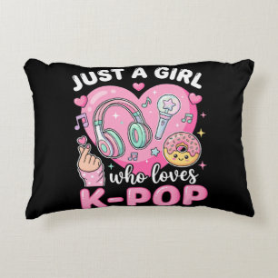 Coussins Décoratifs Juste une fille qui aime la K-Pop