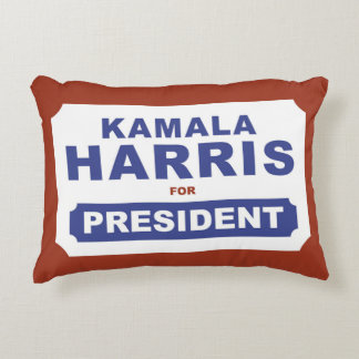 COUSSINS DÉCORATIFS KAMALA HARRIS PRÉSIDENTE !