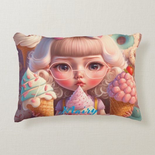Coussins Décoratifs Kawaii (Devant)