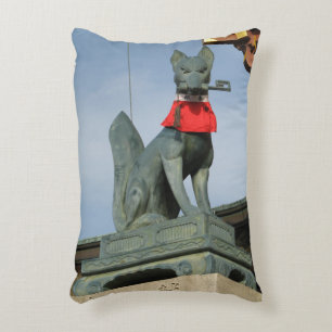 Coussins Décoratifs Kitsune キツネ (Renard) avec une clé dans la bouche