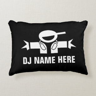 Coussins Décoratifs La coutume DJ diskjockey le carreau pour le