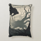 Coussins Décoratifs La forêt de Cryptid (Dos(Vertical))