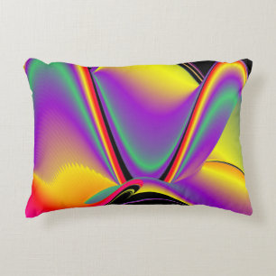 Coussins Décoratifs La magie des couleurs Abstrait Rainbowart 3D