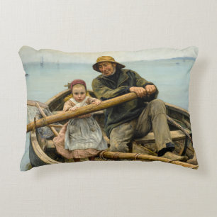 Coussins Décoratifs La Main d'assistance, 1881 par Emile Renouf