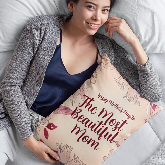 Coussins Décoratifs La maman la plus belle (Créateur téléchargé)