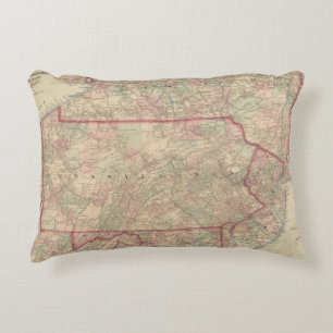 Coussins Décoratifs La Pennsylvanie et New Jersey