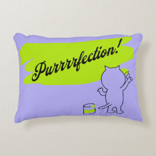 Coussins Décoratifs La Purrfection ! Amoureux de les chats