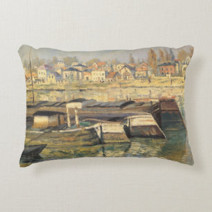 Coussins Décoratifs La Seine à Asnières par Claude Monet