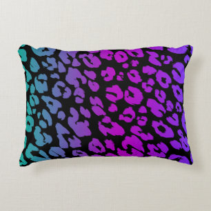 Coussins Décoratifs La série léopard multicolore Design 1