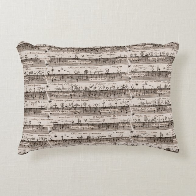 Coussins Décoratifs La vie des saints (Devant)