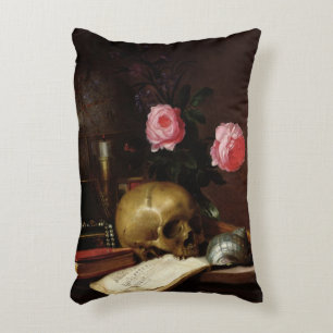 Coussins Décoratifs La vie toujours avec un crâne