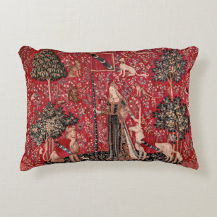 Coussins Décoratifs Lady et Unicorn Moyen Tapestry Touch