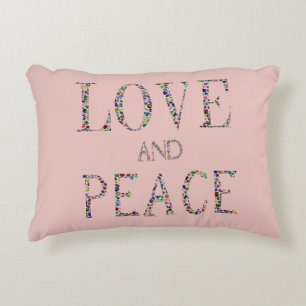 Coussins Décoratifs L'amour et la paix