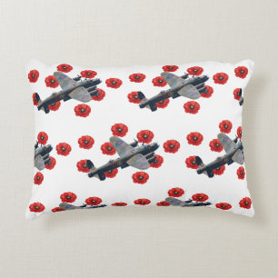 Coussins Décoratifs Lancaster vintage parmi les coquelicots rouges