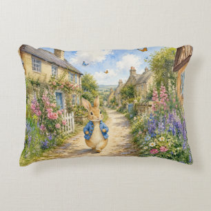 Coussins Décoratifs Lapin Classique dans une Ville de Campagne Anglais