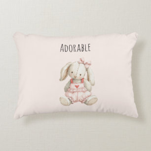 Coussins Décoratifs Lapin Mignon Animal à Cœur