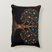 Coussins Décoratifs L'Arbre En Mosaïque Enchantée (Dos(Vertical))