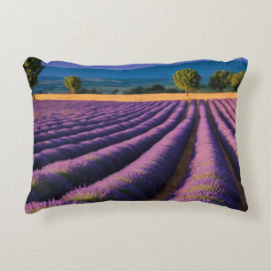 Coussins Décoratifs Lavande Nature Extérieur Paysage Calme Tranquille