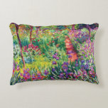 Coussins Décoratifs Le jardin d'Iris par Claude Monet<br><div class="desc">Le jardin d'Iris par Claude Monet.
Visitez mon magasin pour un design plus intéressant et plus de choix de couleurs => zazzle.com/colorfulworld*</div>