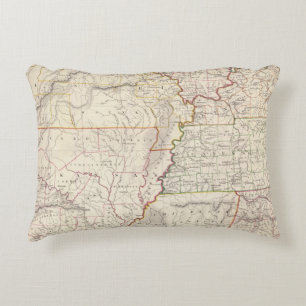 Coussins Décoratifs Le Missouri, défectuosité, KY, Tenn, aile du nez,