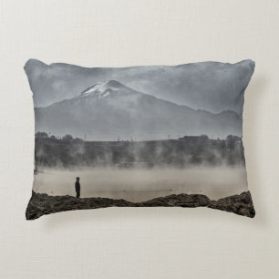 Coussins Décoratifs Le pic d'Orizaba du lac Achichic à Puebla