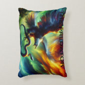 Coussins Décoratifs  Le Prédateur et la Proie" (Devant(Vertical))