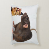 Coussins Décoratifs Le Rat Très Affamé (Devant(Vertical))