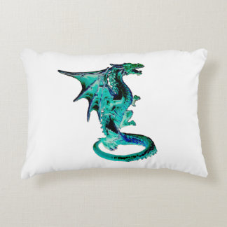 Coussins Décoratifs Légende Marine Dragon Aqua Bête Mystique d'Eau Art