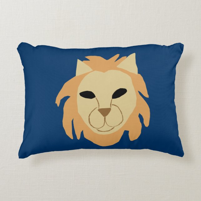 Coussins Décoratifs Léo Lion, (Devant)