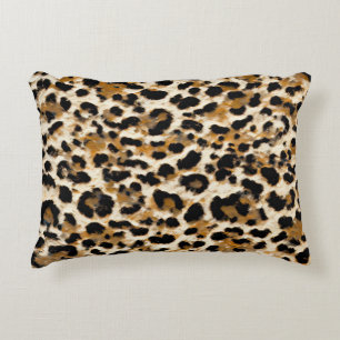 Coussins Décoratifs Leopard peint