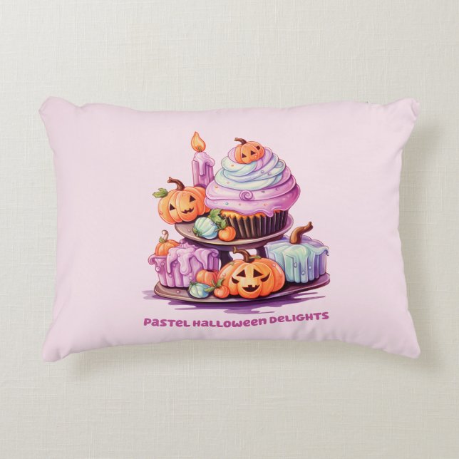 Coussins Décoratifs Les délices du Pastel Halloween (Devant)