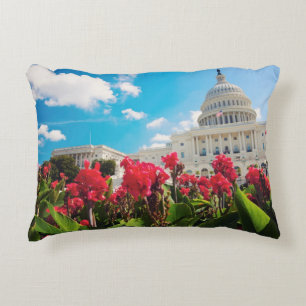 Coussins Décoratifs Les Etats-Unis, Washington DC, bâtiment de capito