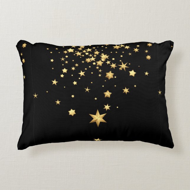 Coussins Décoratifs Les étoiles d'or (Devant)