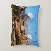 Coussins Décoratifs Les Fubby qui ont percé la tribu de l'arbre. (Dos(Vertical))