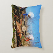 Coussins Décoratifs Les Fubby qui ont percé la tribu de l'arbre. (Devant(Vertical))
