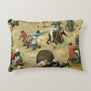 Coussins Décoratifs Les jeux des enfants : détail du fond